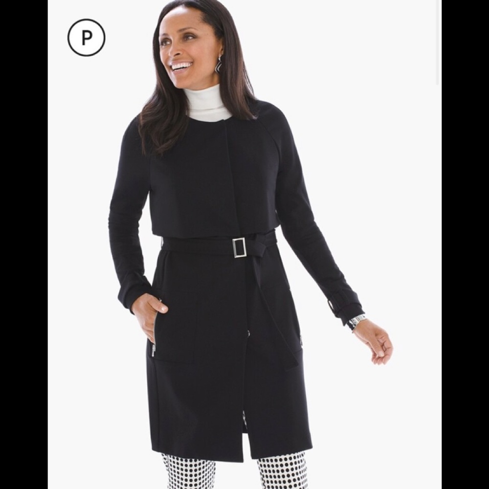 NWT Chico’s Trench Jacket